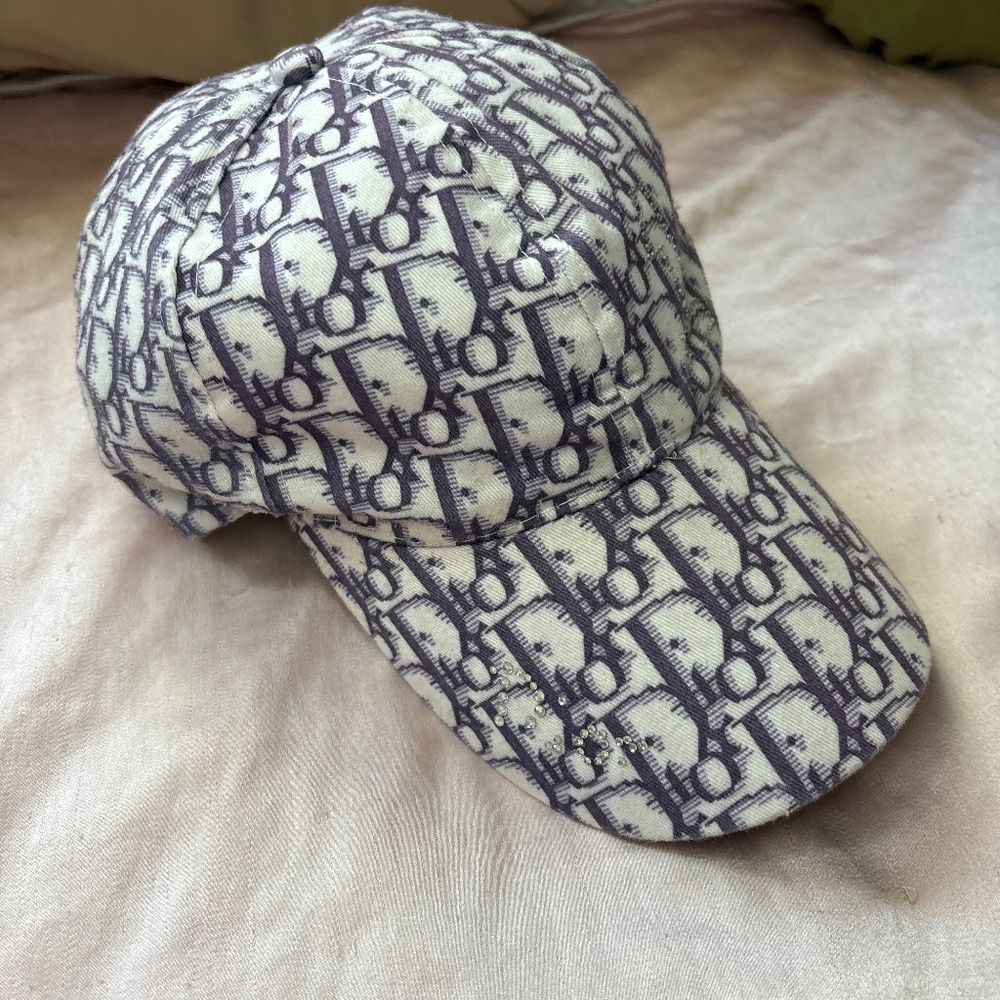 Vintage Purple Christian Dior Cap